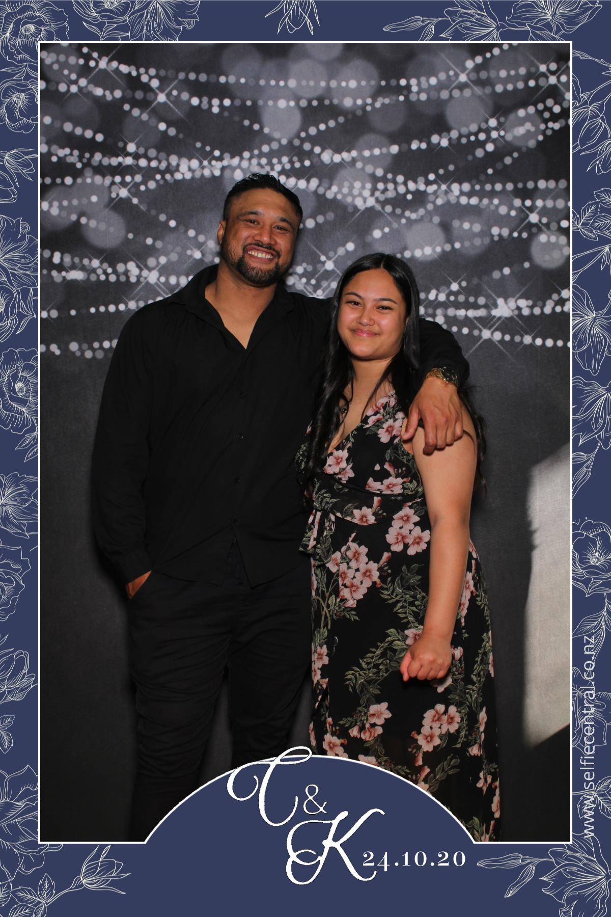 Christopher & Kataraina's wedding | View more photos from the event at gallery.photobooth.co.nz/u/SelfieCentral/Christopher-Katarainas-wedding